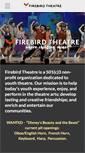 Mobile Screenshot of firebirdtheatre.net